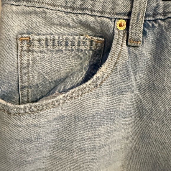 Universal Thread Light Blue Denim Painter’s Pants - Picture 4 of 7